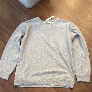 Lululemon Athletica Gray Sweatshirt Classic Crewneck
